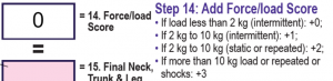 Step 14- Add Force/Load Score 