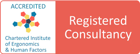 Accredited Chartered Institute of Ergonomics & Human Factors, Registered Consultancy